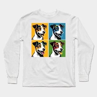 Jack Russell Terrier Pop Art - Dog Lovers Long Sleeve T-Shirt